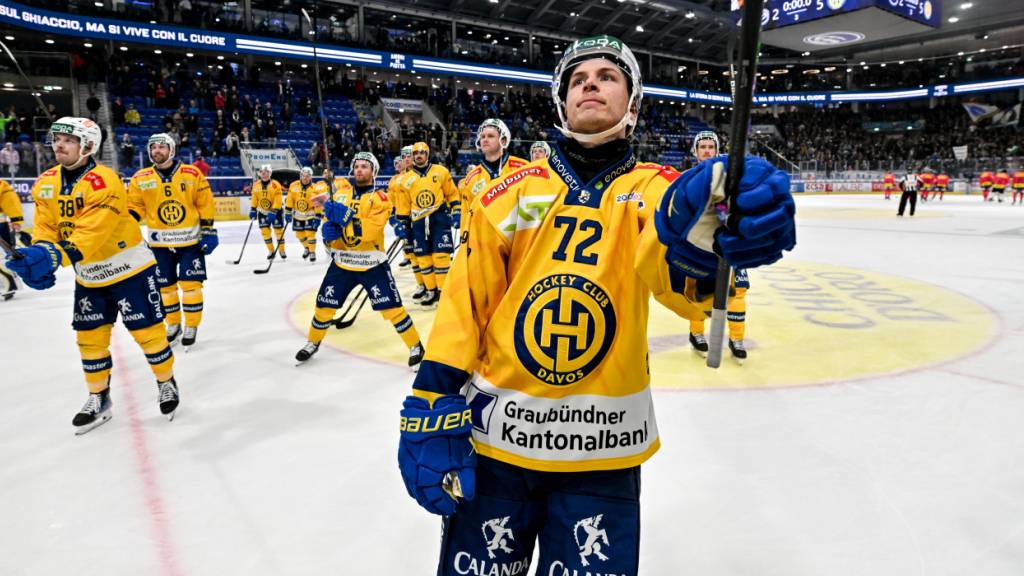 Davos gewinnt und Tino Kessler (72) erzielt erstmals in der National League einen Hattrick