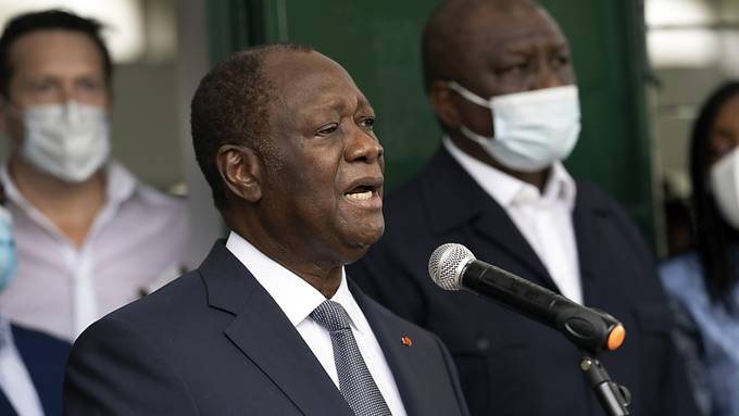 Präsident der Elfenbeinküste gewinnt Wahl mit grosser Mehrheit
