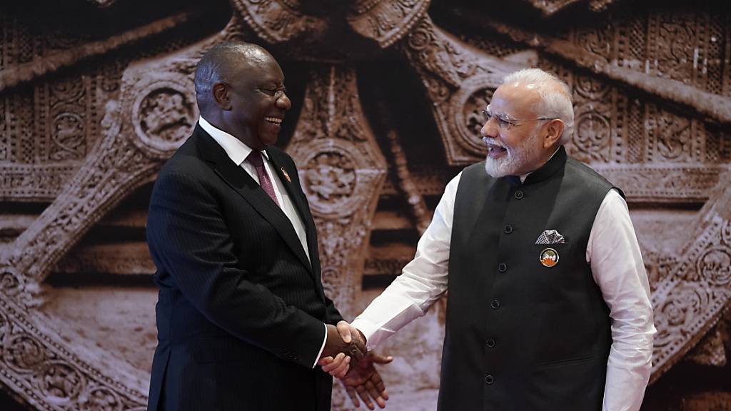 Indiens Premier verkündet Aufnahme von Afrikanischer Union