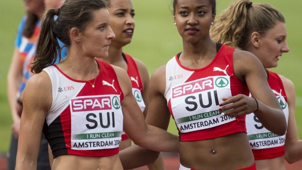 Die Schweizer 4x100-m-Staffel verpasste an den Olympischen Spielen in Rio erwartungsgemäss den Einzug in den Final