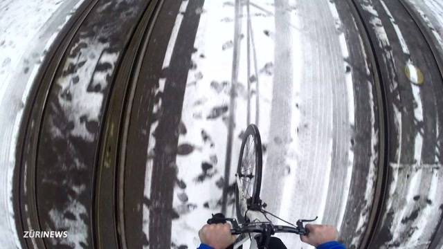 Gefährliche Eisglätte für Velokuriere