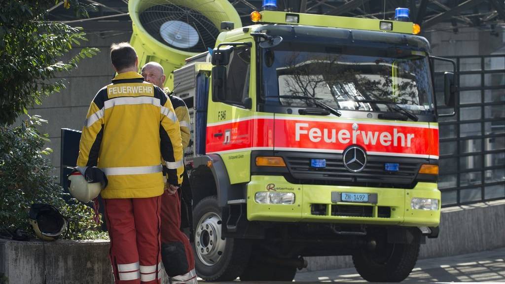Symbolbild eines Feuerwehr-Einsatzes in der Schweiz.
