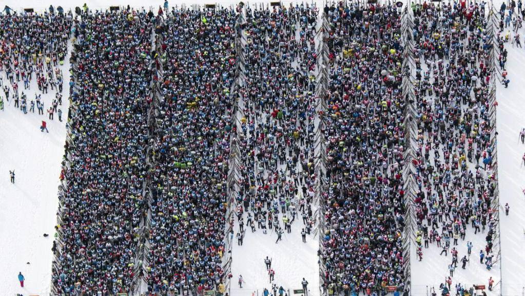 Breitensport im besten Sinne: Der Engadin Skimarathon könnte ein Beispiel für die Nothilfe des Bundes sein