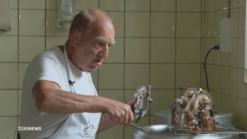 Schoggihase mit Geschichte: Handarbeit aus Schwamendingen