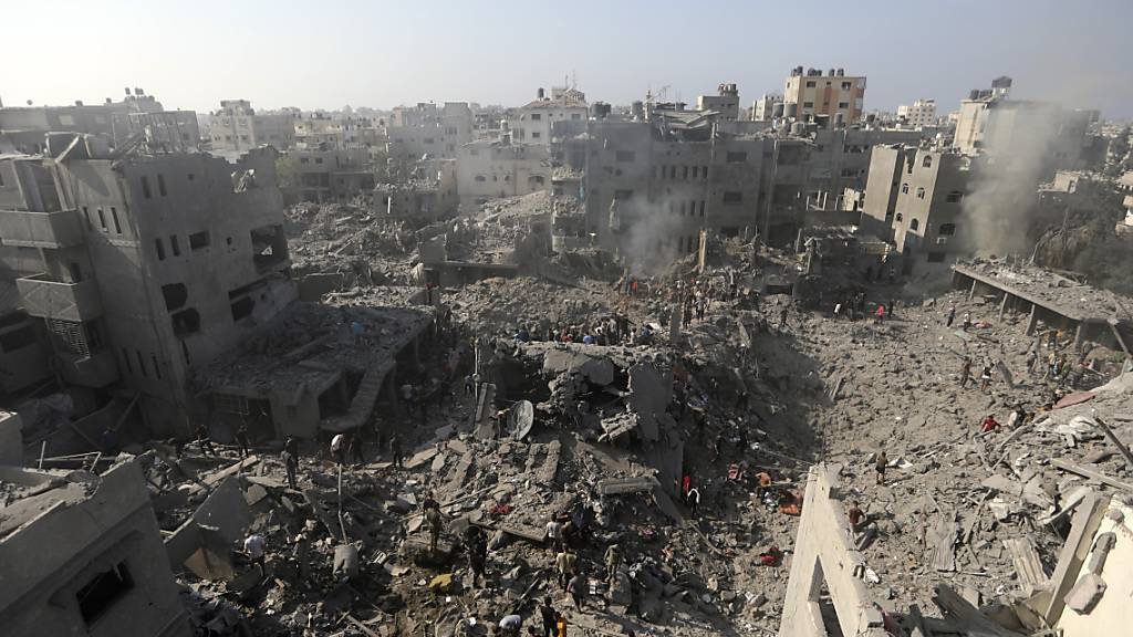 US-Schauspielerin Angelina Jolie hat Israel indirekt vorgeworfen, den Gaza-Streifen in ein «Massengrab» zu verwandeln. Foto: Mohammed Dahman/AP/dpa