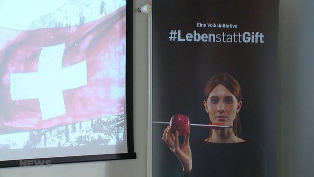 Anhänger der Pestizid-Initiative starten ihre Kampagne