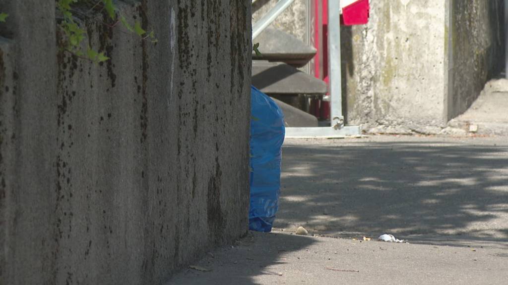 Stadtberner Abfall steht das ganze Wochenende draussen