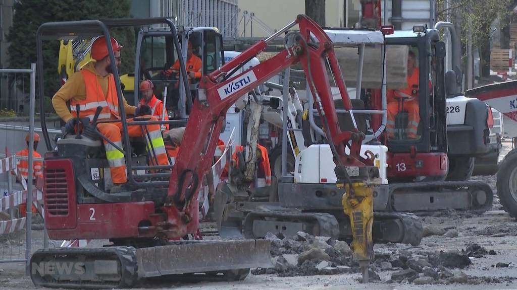 Staub, Lärm und Verkehrsumleitungen: Im Berner Monbijou wird für ein halbes Jahr die Strasse aufgerissen