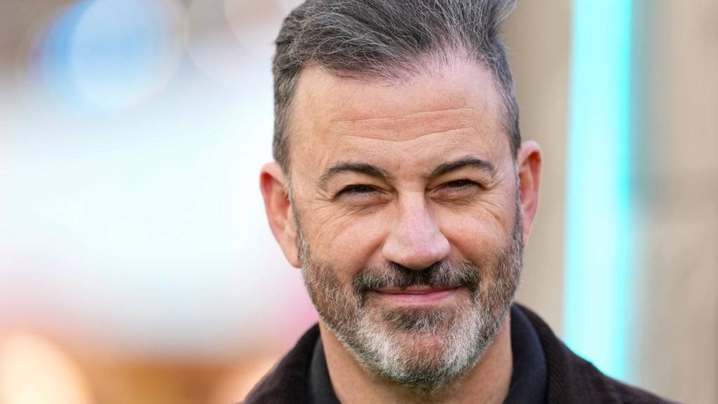 ARCHIV - Jimmy Kimmel kommt zur Weltpremiere von «Ein Minecraft Film». Foto: Scott A Garfitt/Invision/dpa