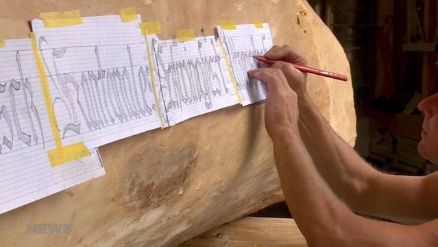 In Bearbeitung: Der Bernisch Kantonale Schwingfest-Brunnen