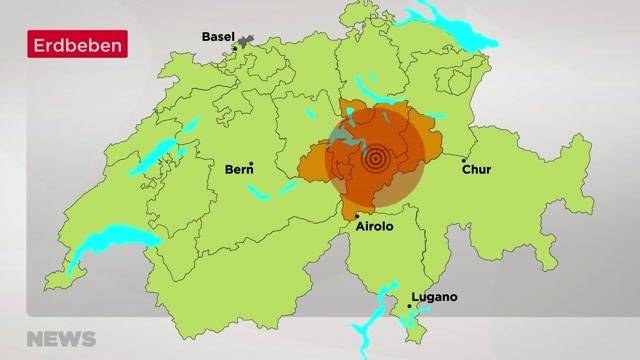 Auch in der Region Bern bebte die Erde