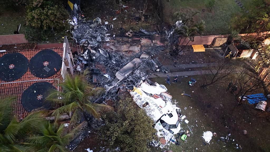 Vor einer Woche stürzte in Brasilien ein Flugzeug der Airline Voepass kurz vor dem Ziel in Sao Paulo ab. (Archivbild)