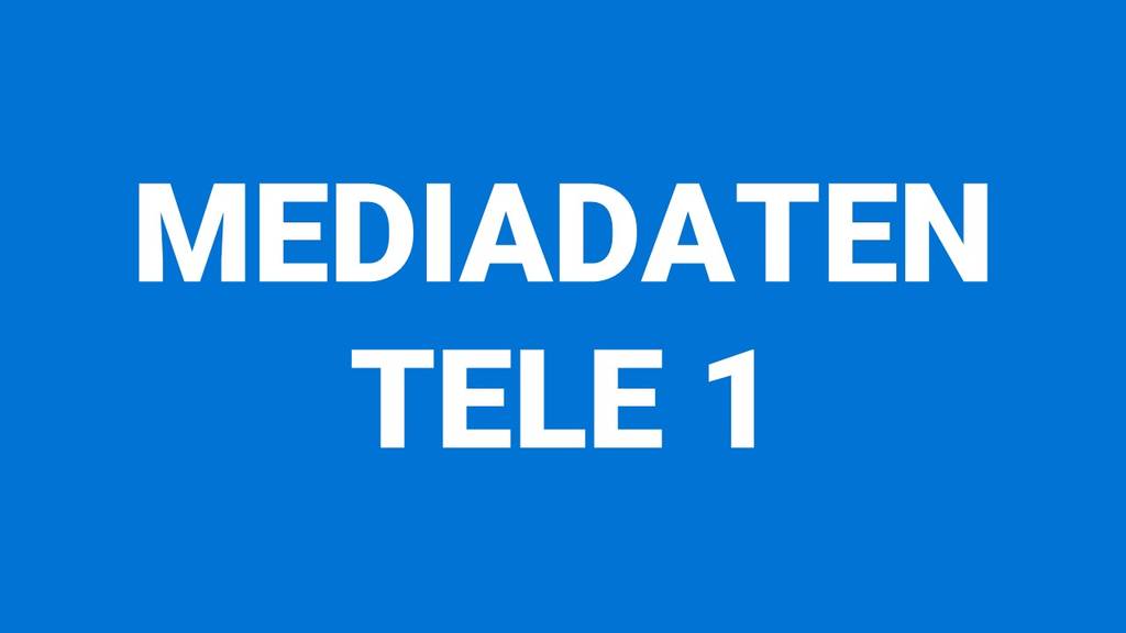 Mediadaten Tele1