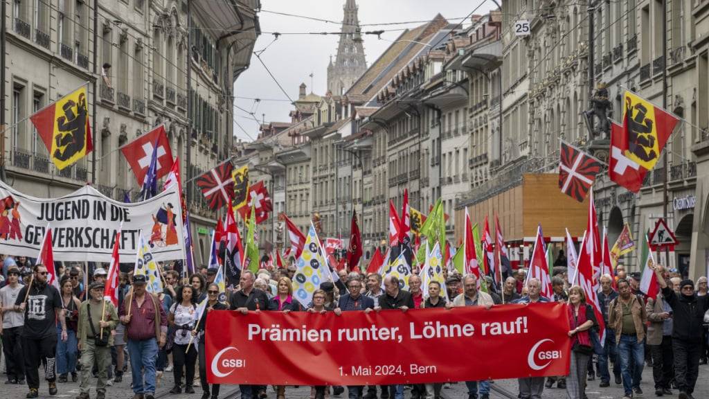 Der 1. Mai 2025 steht unter dem Motto «Solidarität statt Hetze - gemeinsam stark!». (Archivbild)