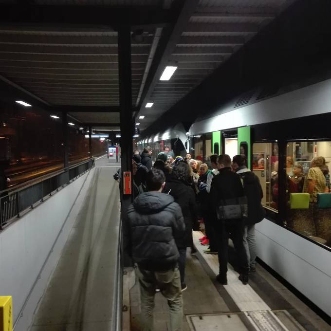 Zug fährt nach Frauenfeld statt St.Gallen