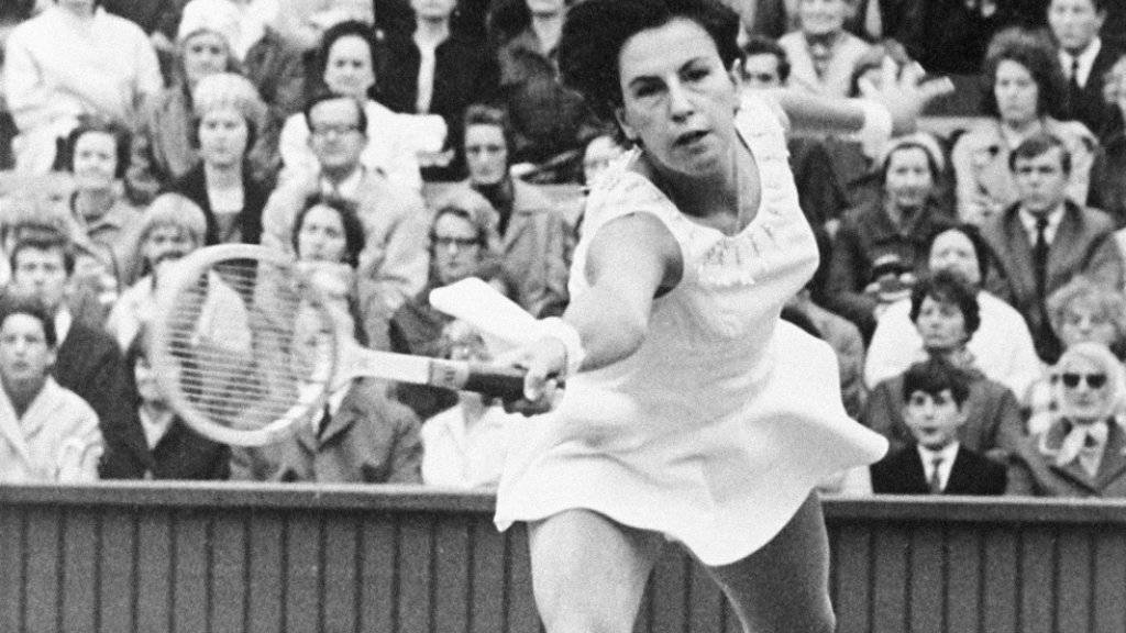 Dominantes Spiel am Netz und 19 Grand-Slam-Titel: Der brasilianische Tennisstar Maria Bueno starb mit 78 Jahren an Krebs. (Archivbild)