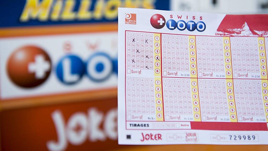 Glückspilz gewinnt im Lotto eine Million Franken