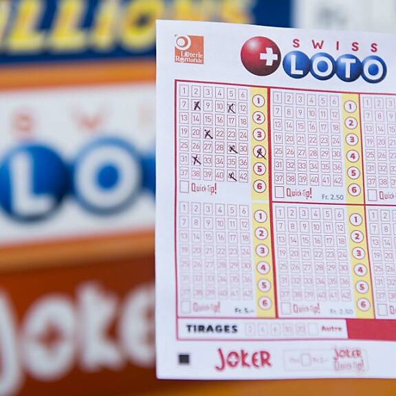 Glückspilz gewinnt im Lotto eine Million Franken
