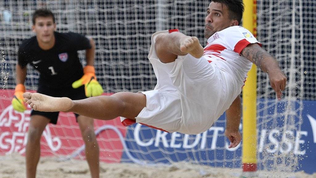 Schweizer Beachsoccer-Nati an WM gegen den Gastgeber ...