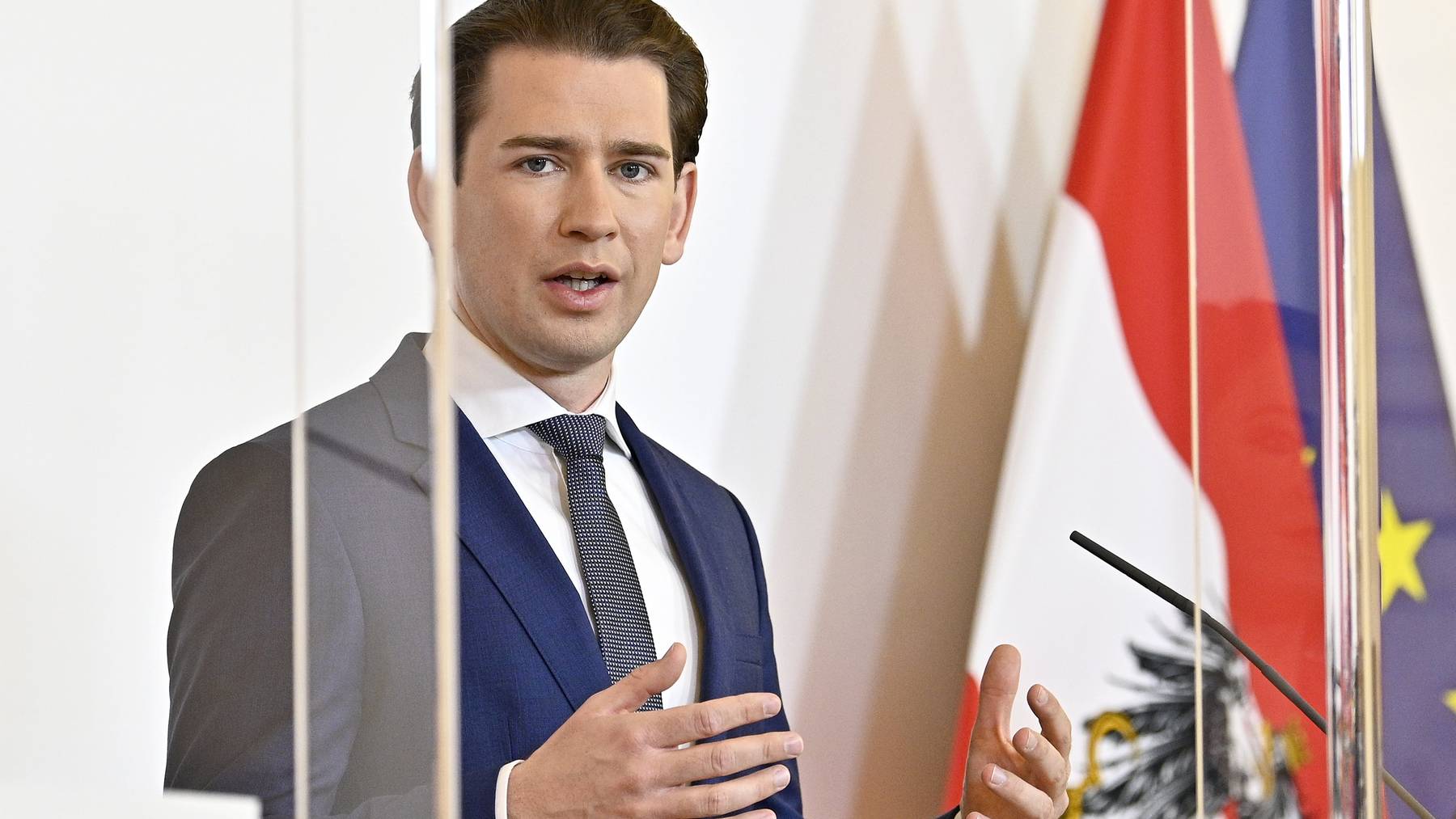 Bundeskanzler Sebastian Kurz macht Hoffnungen auf baldige Grenzöffnungen.