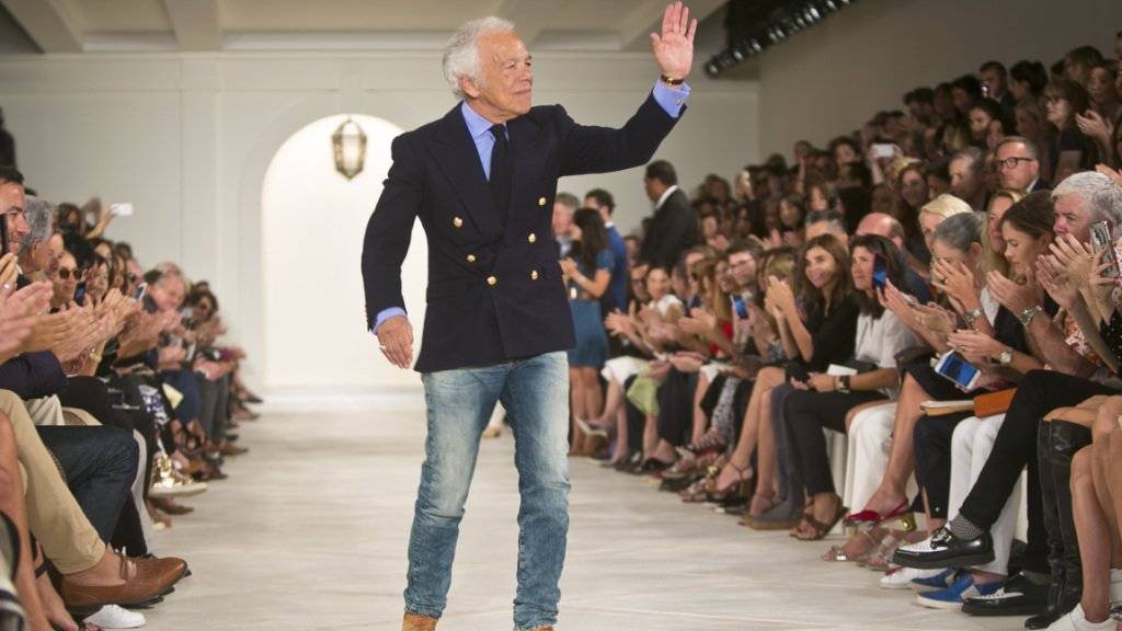 Modedesigner Ralph Lauren sagt Adieu an der Spitze seines Unternehmens.
