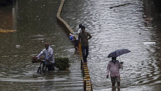 Mindestens 14 Tote nach heftigem Monsunregen in Indien