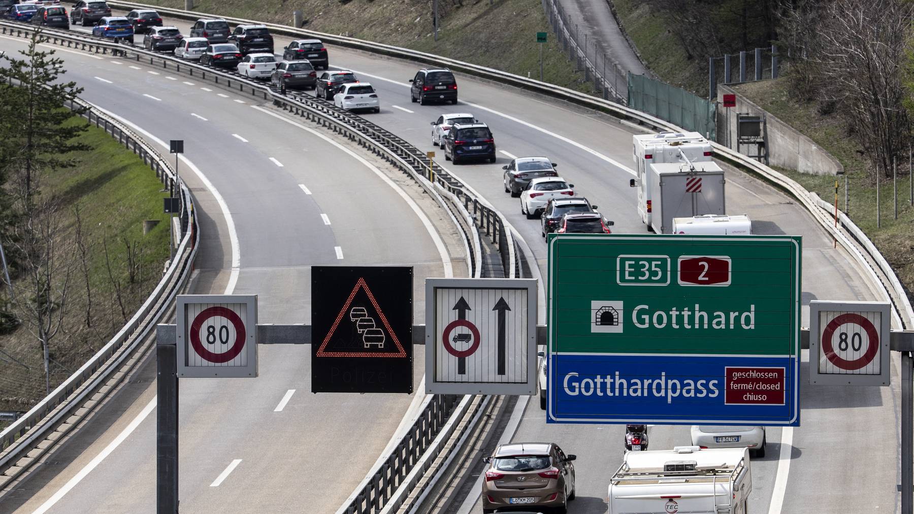 Stau Gotthard