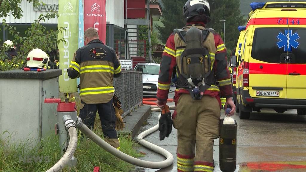 Grossbrand in Worber Citroën-Garage: Schock bei Mitarbeitenden sitzt tief