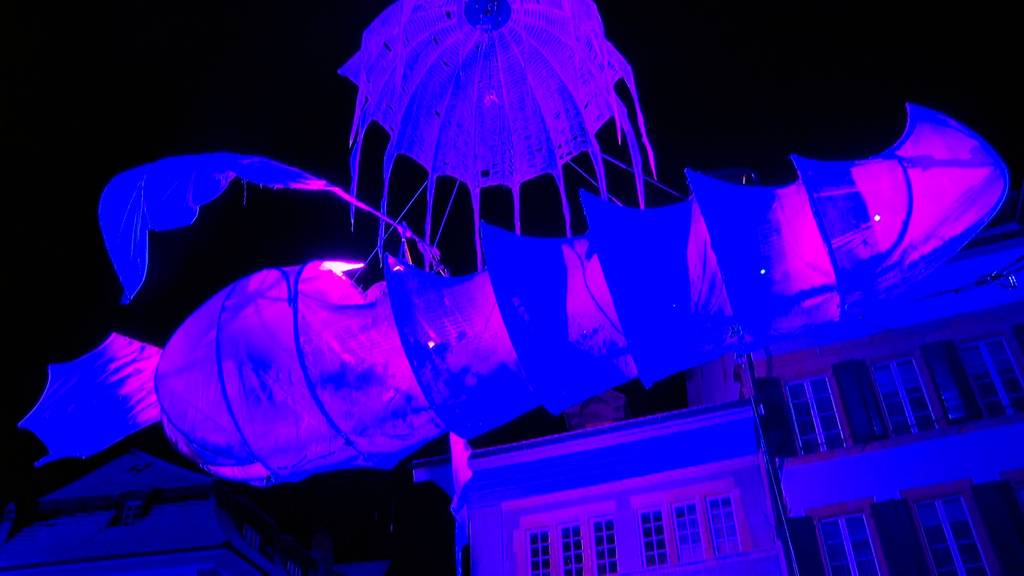 Andrang am Licht-Festival in Murten wegen schlechtem Wetter ausgeblieben