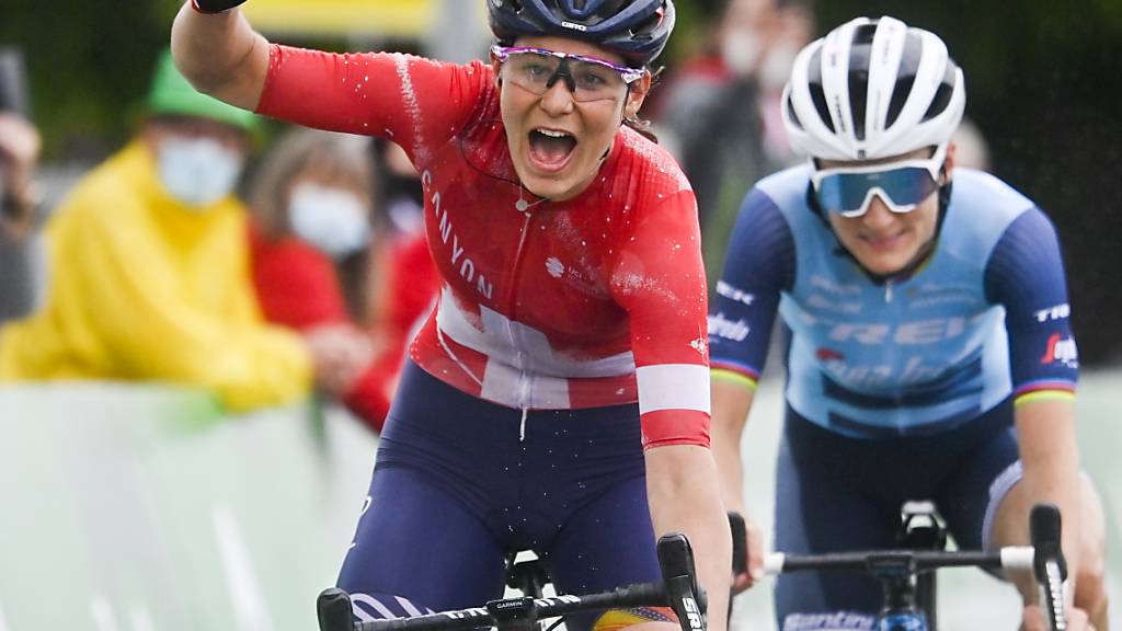 Elise Chabbey gewann in Frauenfeld die 1. Etappe der Tour de Suisse Women, die Swiss Cycling in Zukunft um mehrere Tage verlängern will