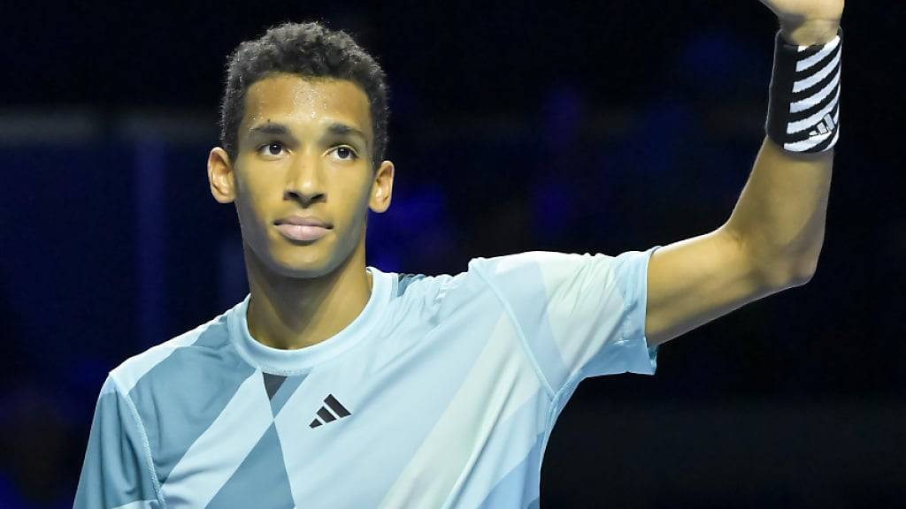 In der Basler St. Jakobshalle auch nach neun Matches noch ungeschlagen: Félix Auger-Aliassime