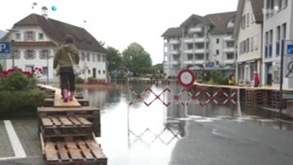 So sieht die Hochwassersituation in der Zentralschweiz aus