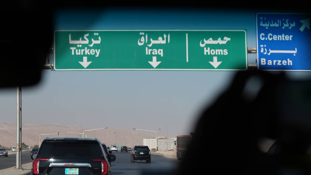 ARCHIV - Autobahn in Syrien. Foto: Marcus Brandt/dpa/Archivbild