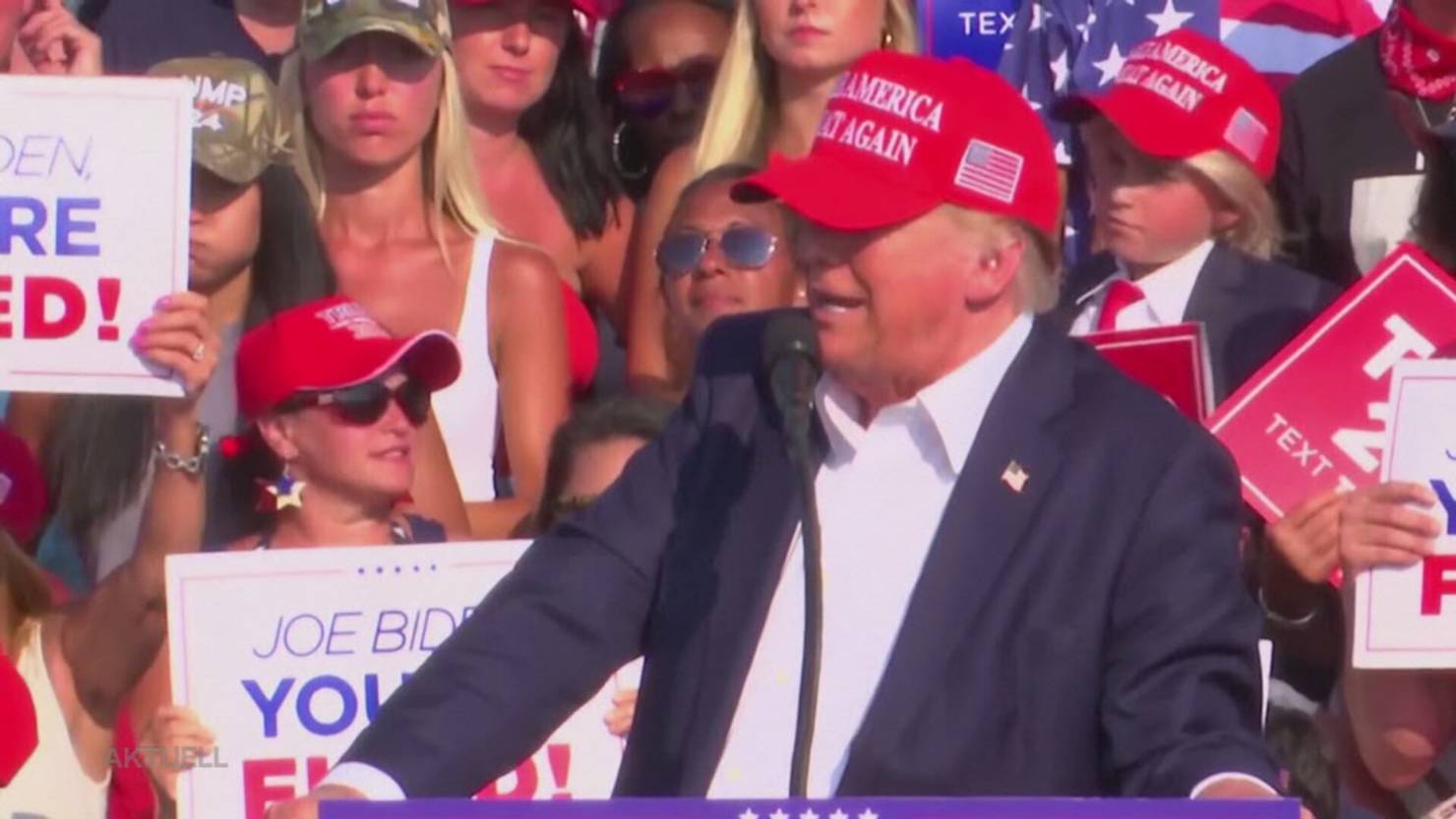 Nach Attentat auf Trump Erstes Medieninterview des ExUSPräsidenten