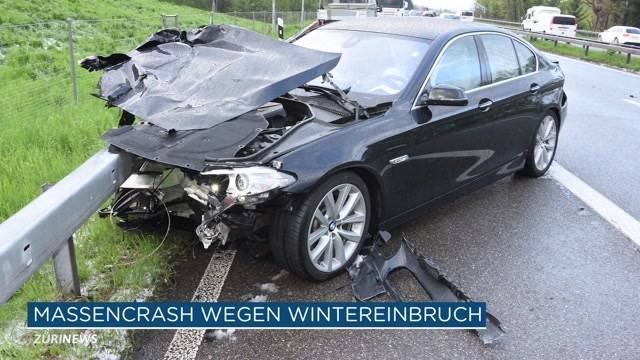 Winterrückkehr verursacht Massencrash