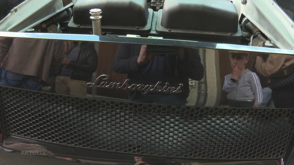 Bubentraum erfüllt: Mann kauft beschlagnahmten Lamborghini für 57'000 Franken