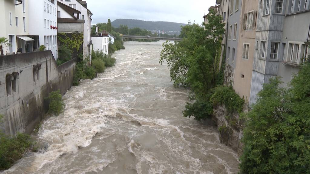 Unwetter Uberblick Die Aktuelle Hochwasser Situation In Der Schweiz Tele M1