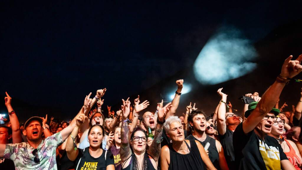 Am Openair Gampel ist Partystimmung angesagt. (Archivbild)