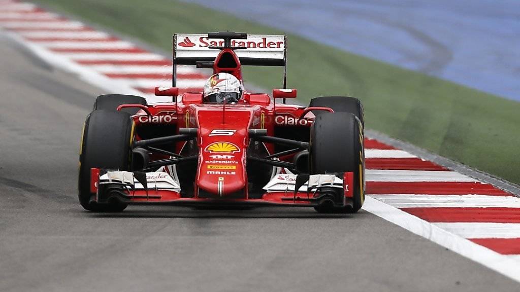 Sebastian Vettels Ferrari benötigte einen neuen Motor