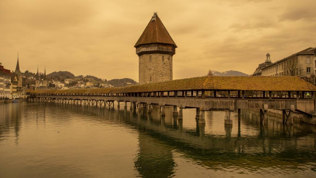 Saharastaub trübt die Sicht über der Schweiz