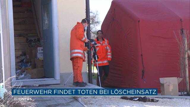 Ein Toter bei Wohnungsbrand in Oberglatt