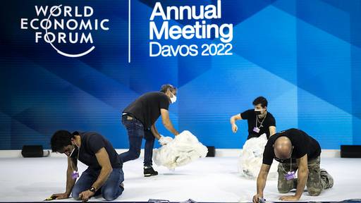 Weltwirtschaftsforum in Davos beginnt nach zwei Jahren Zwangspause