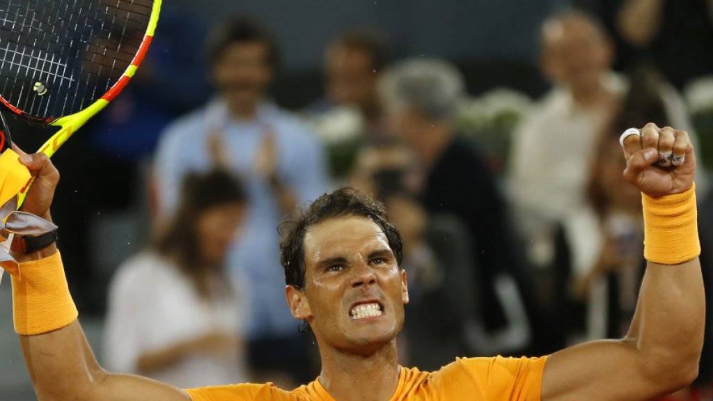 50 gewonnene Sätze auf Sand in Serie: Rafael Nadal