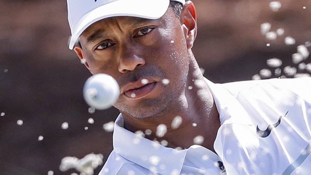 Tiger Woods misst sich in Florida mit der Weltelite