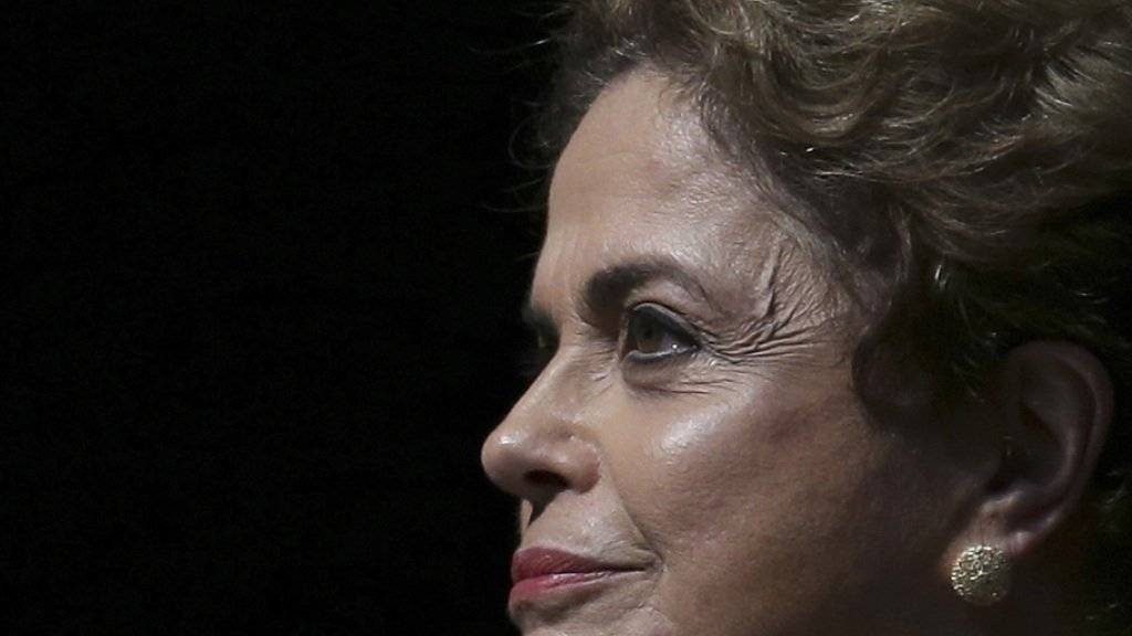 Dilma Rousseff am Dienstag in Brasilia.