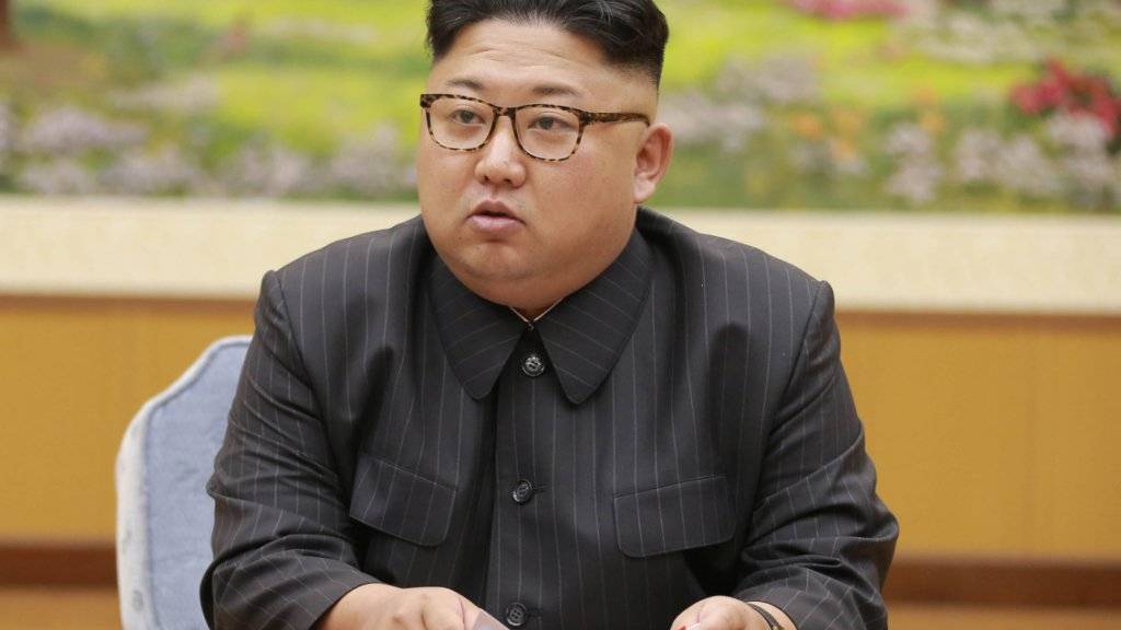 Nordkoreas Machthaber Kim Jong Un sucht mittels eines Briefes die Unterstützung von ausländischen Parlamenten. (Archivbild)