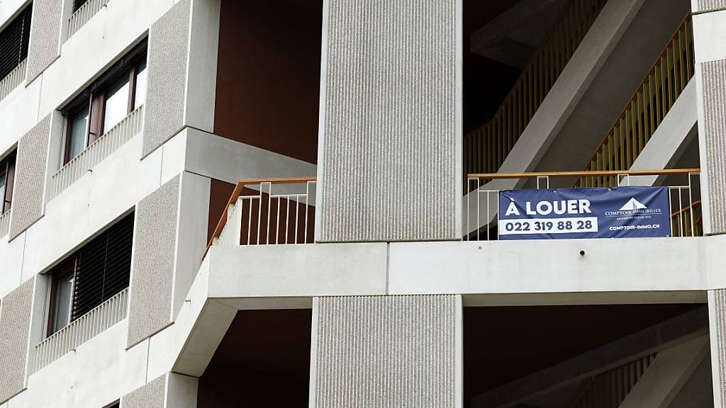 Wohnblock in Genf: Im November erhöhten sich die ausgeschriebenen Mietpreise. (Archivbild)