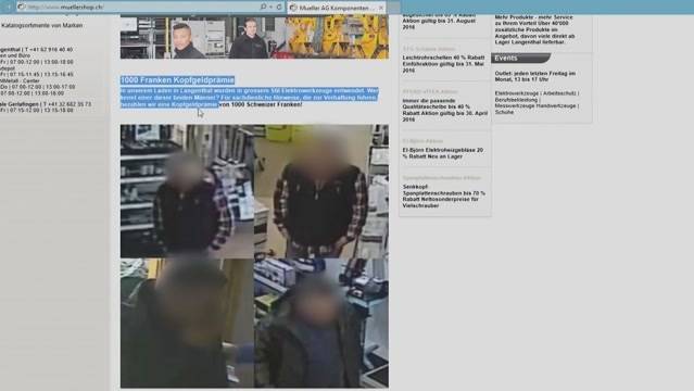 Firma setzt Kopfgeld aus