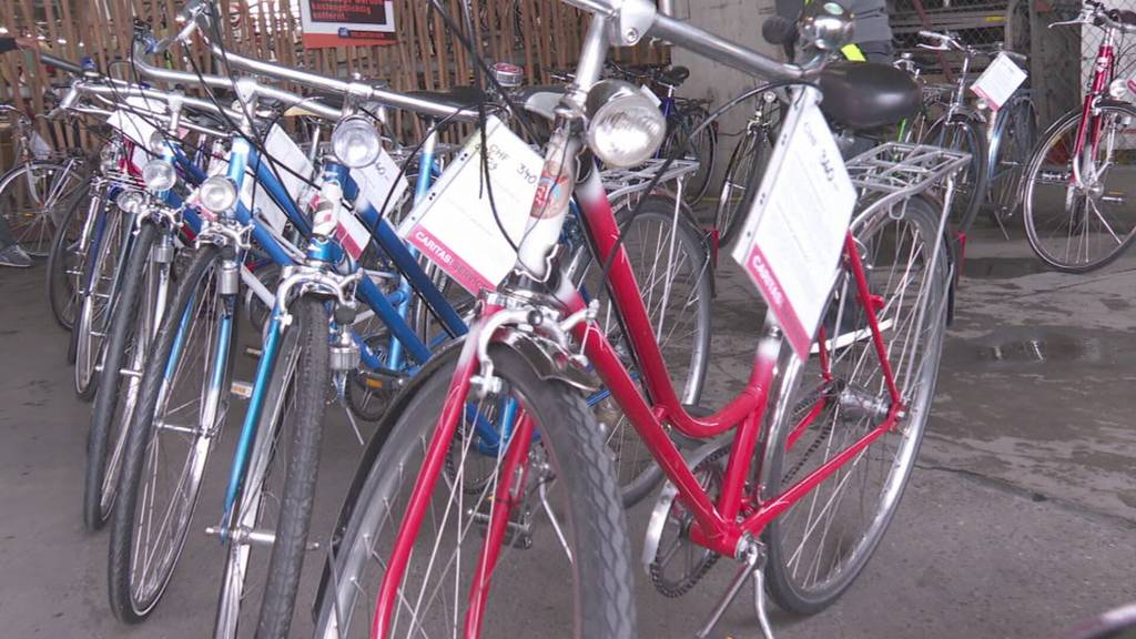 Andrang auf Occasionsvelos am Retro-Bike-Tag
