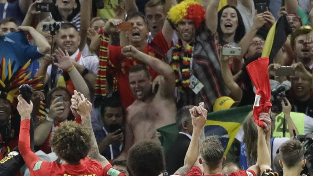 Die Belgier wollen am Dienstag gegen Frankreich erstmals in den WM-Final einziehen
